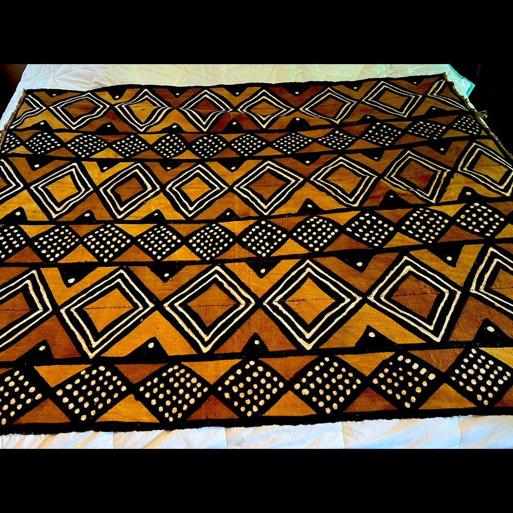Authentic African mud cloth from Cameroon